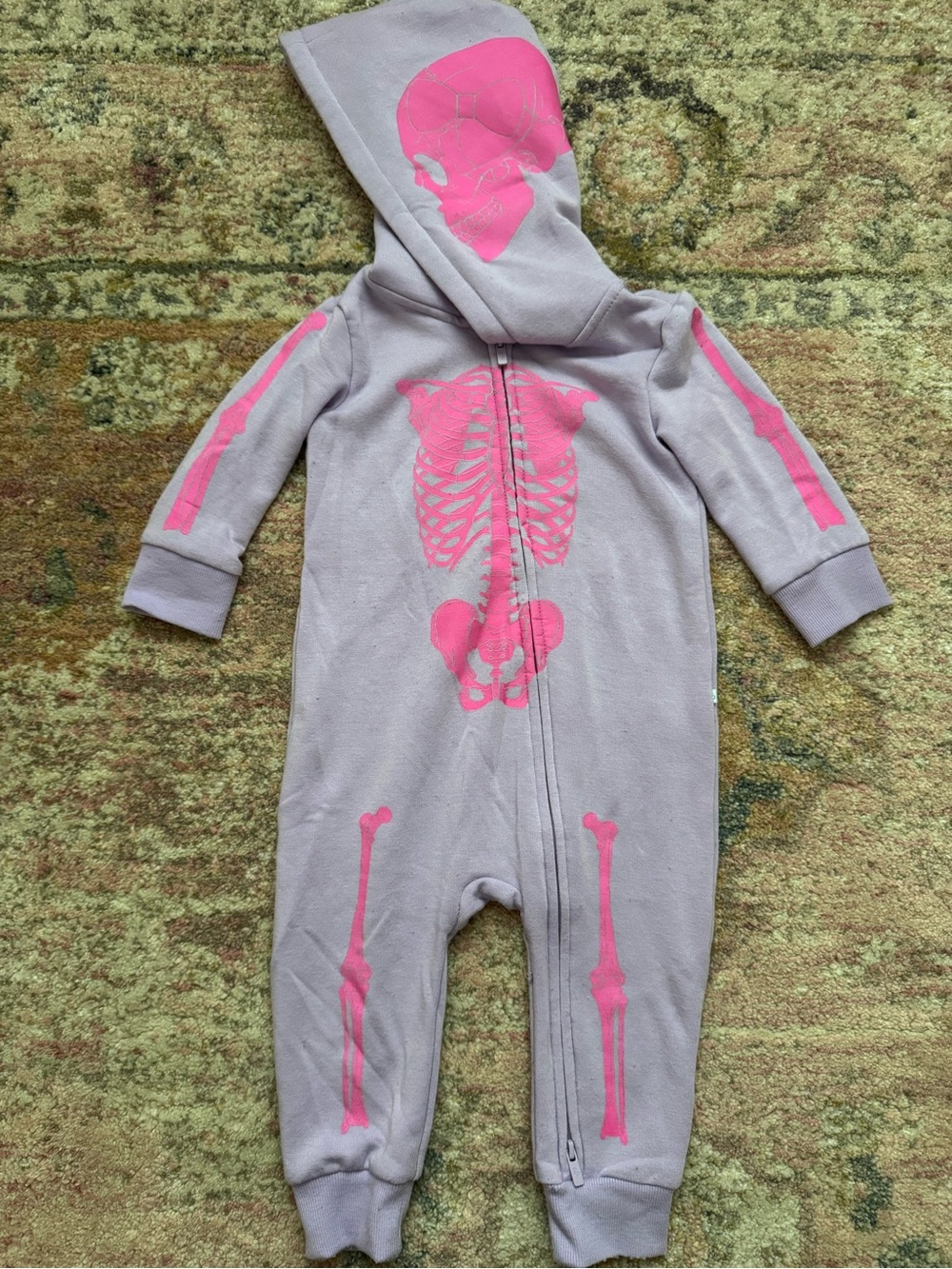 Posh peanut skeleton one piece